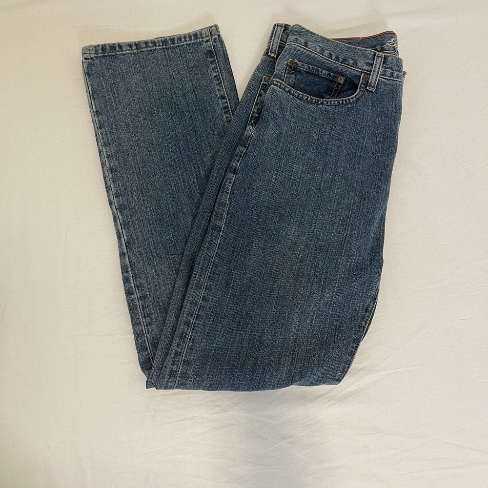Eddie Bauer Medium Wash Straight Jeans 32x34